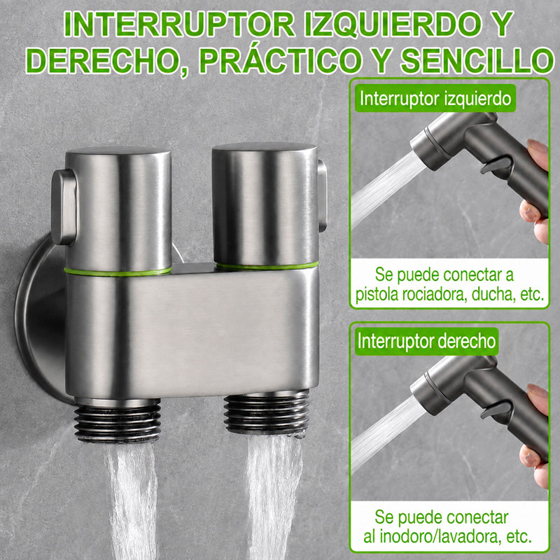 Válvula Dual De Acero Inoxidable